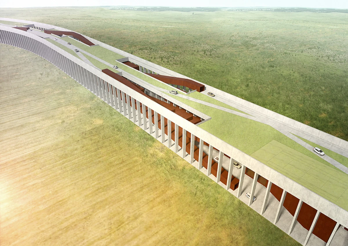 Vymezení - studie města nad expresním okruhem kolem Prahy