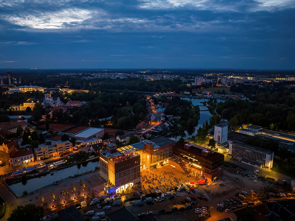 Veřejné prostory Automatických mlýnů, Pardubice