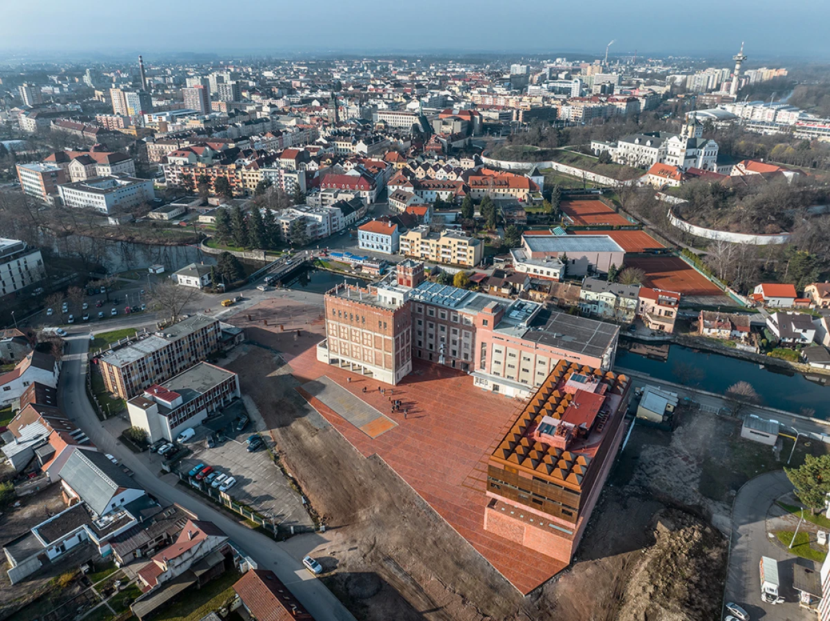 Veřejné prostory Automatických mlýnů, Pardubice