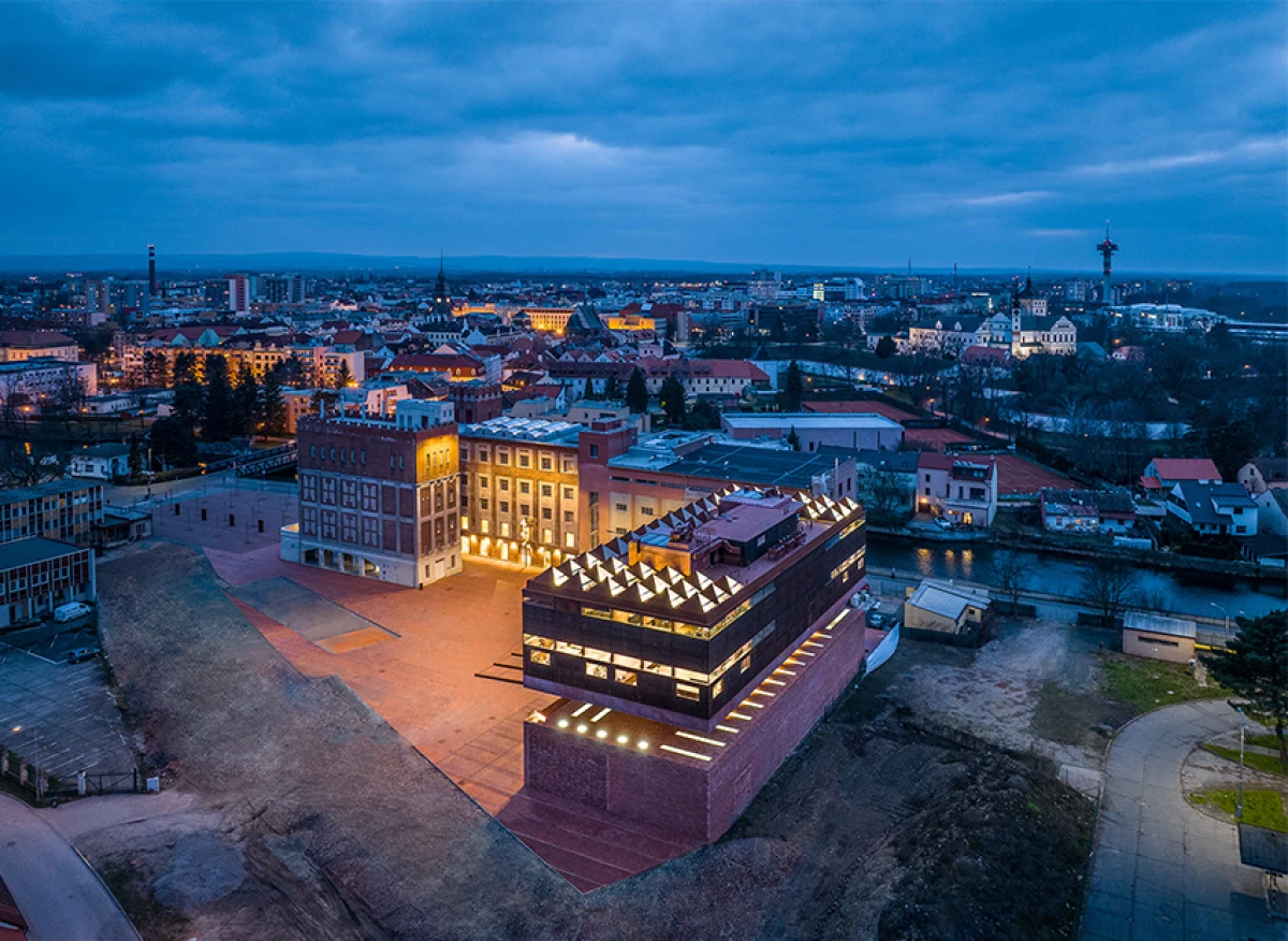 Veřejné prostory Automatických mlýnů, Pardubice
