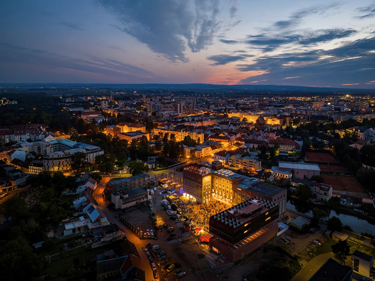 Veřejné prostory Automatických mlýnů, Pardubice