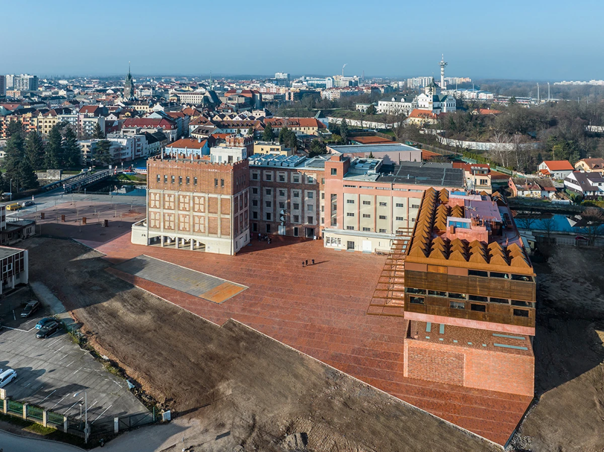 Veřejné prostory Automatických mlýnů, Pardubice