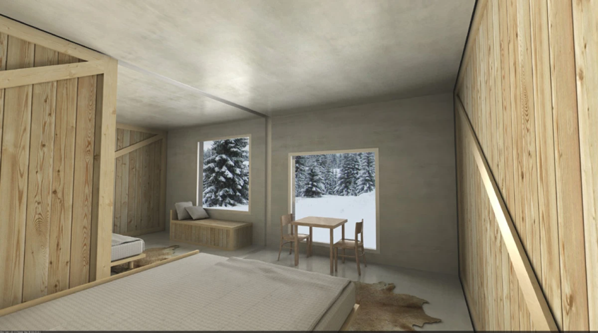 Pension, Modrava