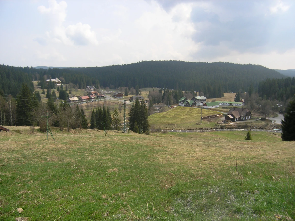 Informační centrum s parkovištěm, Modrava